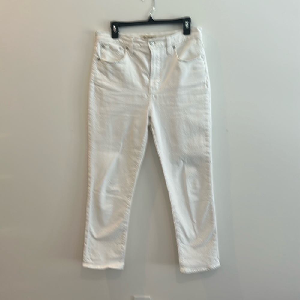 Madewell Straight Leg Jeans - Crisp White